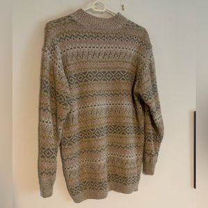 VINTAGE Liz Sport Petite Oversized Sweater